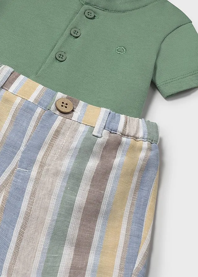 Conjunto pantalon corto y polo