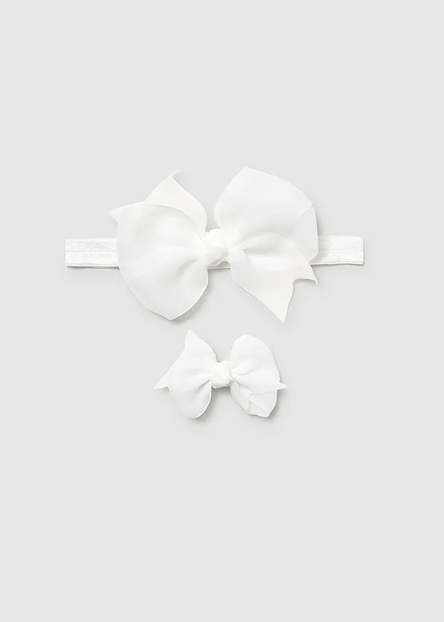 Set diadema y pinza