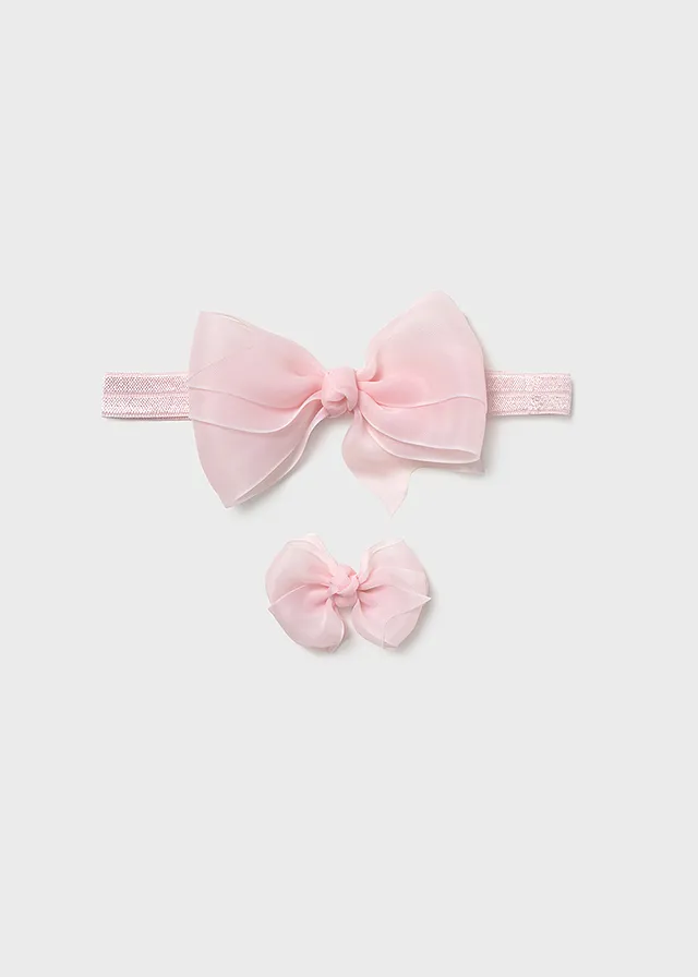 Set diadema y pinza