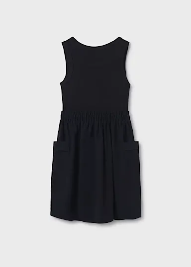 Vestido combinado cargo