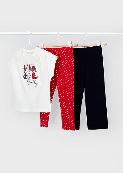 Conjunto 2 leggings tobilleros