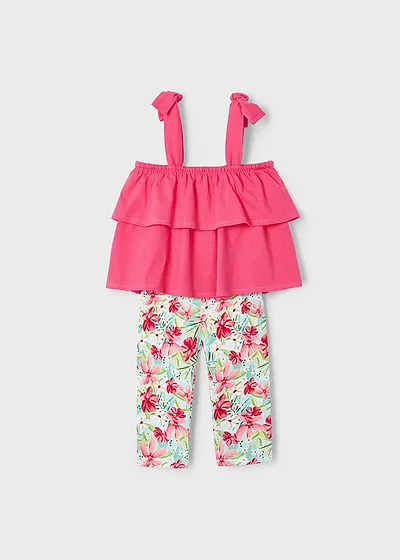 Conjunto leggings corto estampado