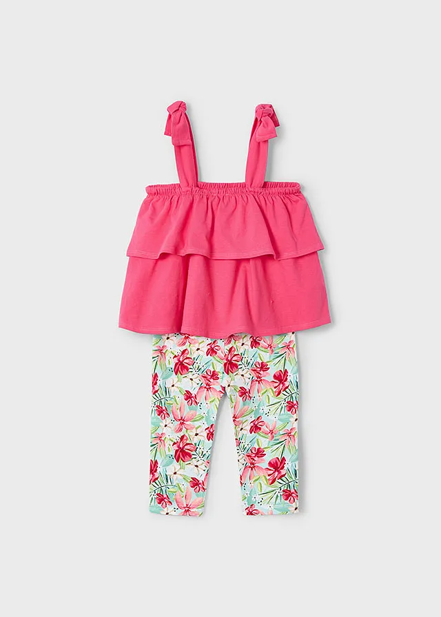 Conjunto leggings corto estampado