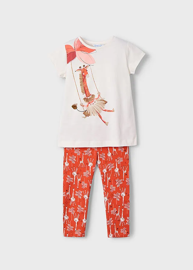 Conjunto leggings tobillero