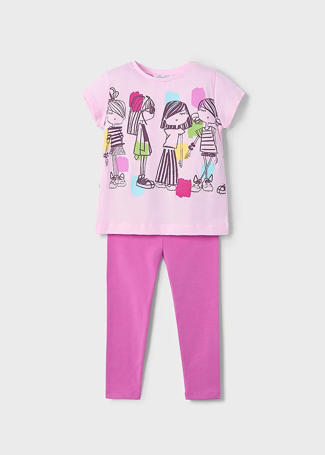 Conjunto leggings tobillero