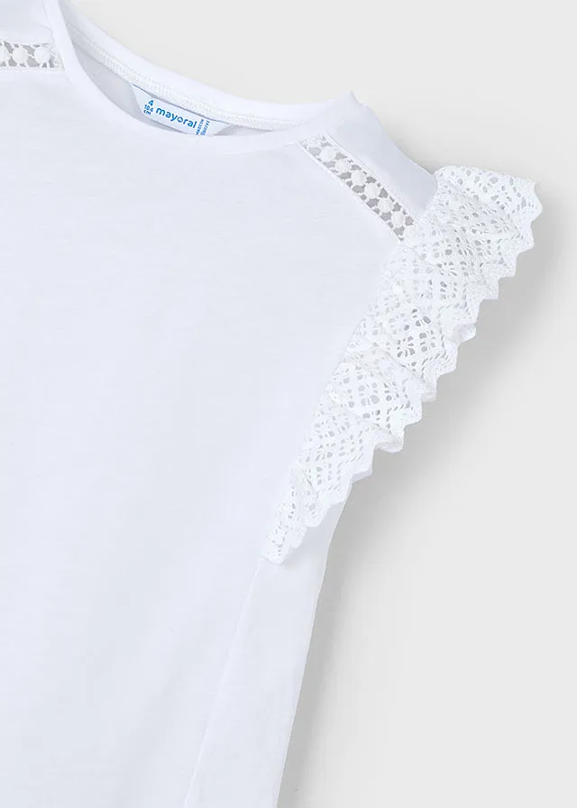 Franela m/c crochet