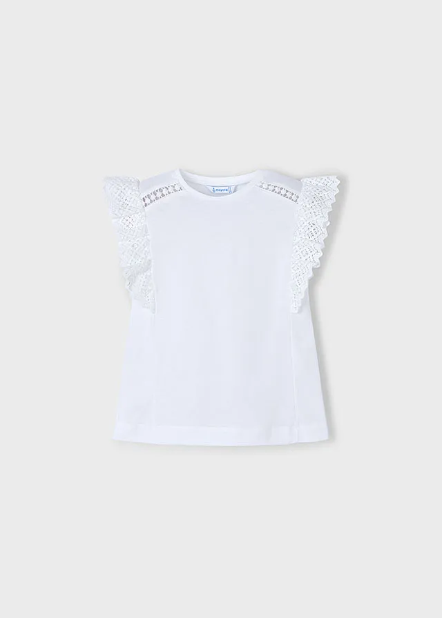 Franela m/c crochet