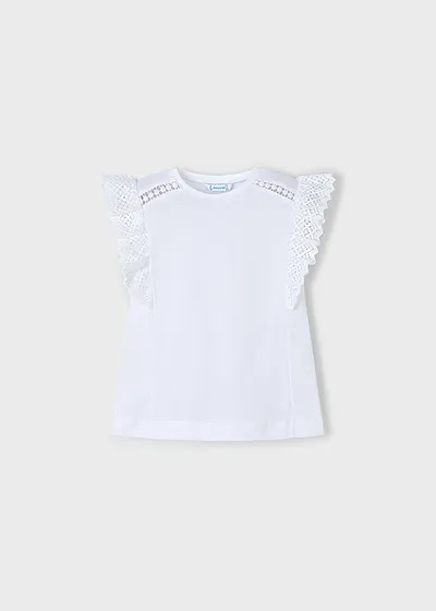 Franela m/c crochet