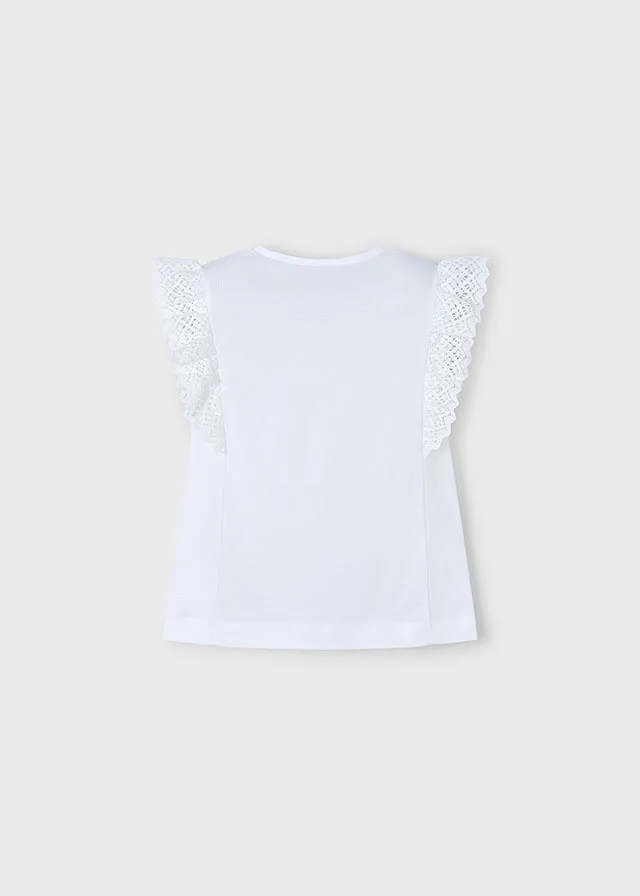 Franela m/c crochet