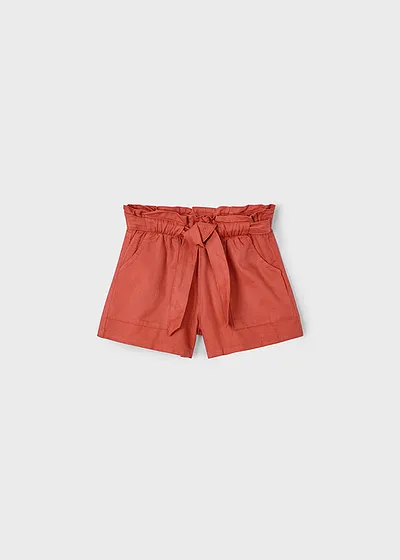 Pantalón corto fluido 64% Algodón 36% Liocel