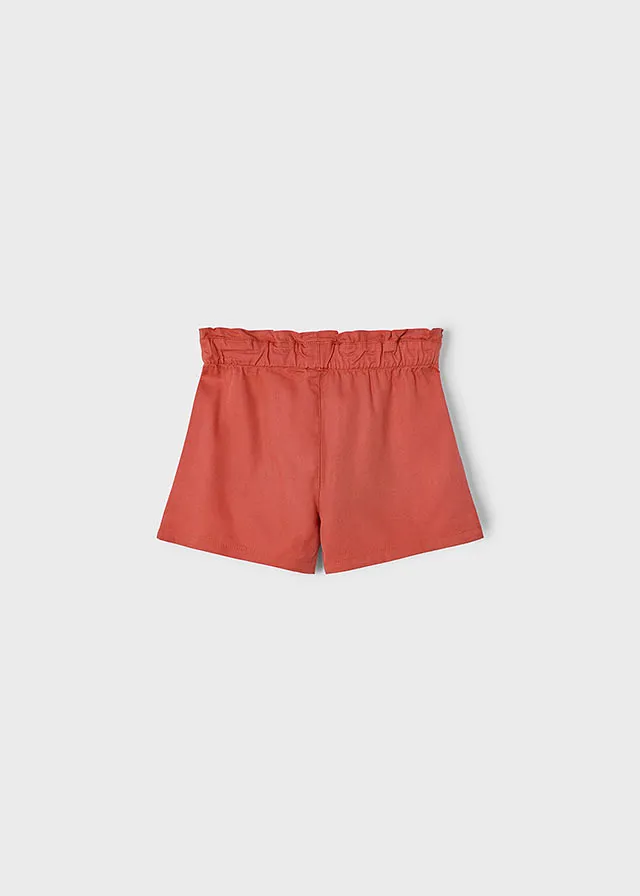 Pantalón corto fluido 64% Algodón 36% Liocel