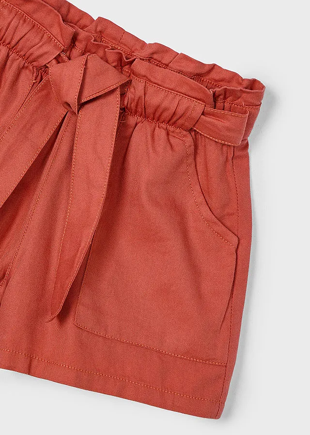 Pantalón corto fluido 64% Algodón 36% Liocel