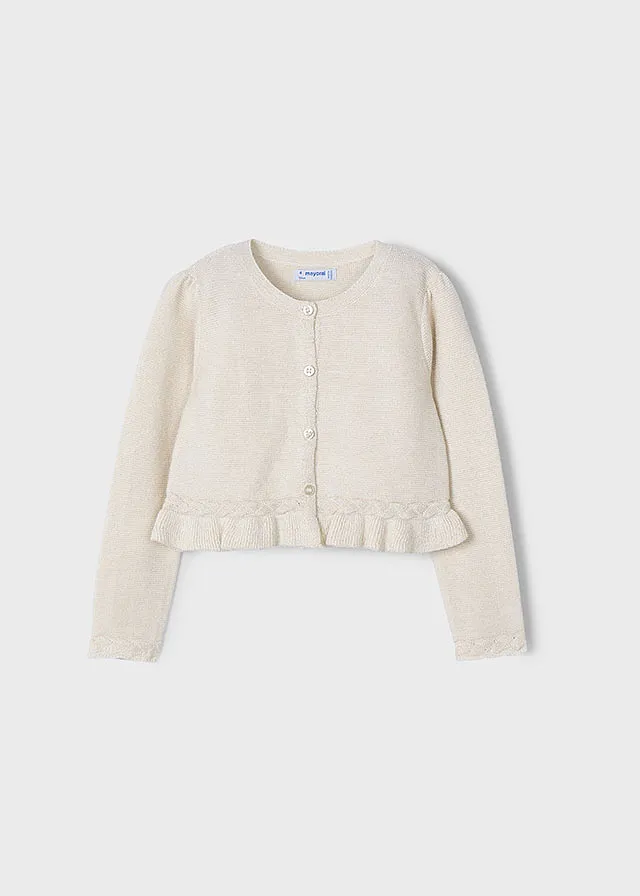 Sweater tricot trenza