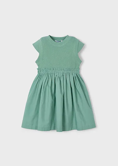 Vestido combinado canale