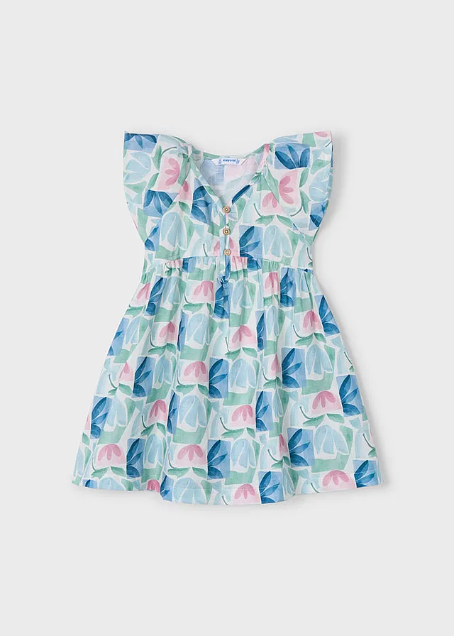 Vestido estampado 100% Poliéster
