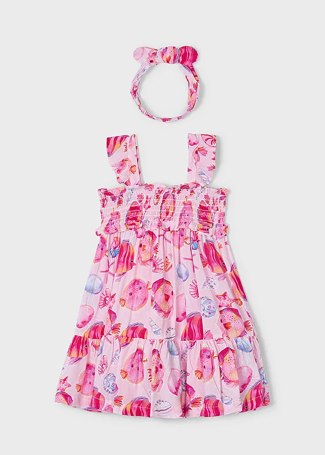 Vestido estampado Algodón