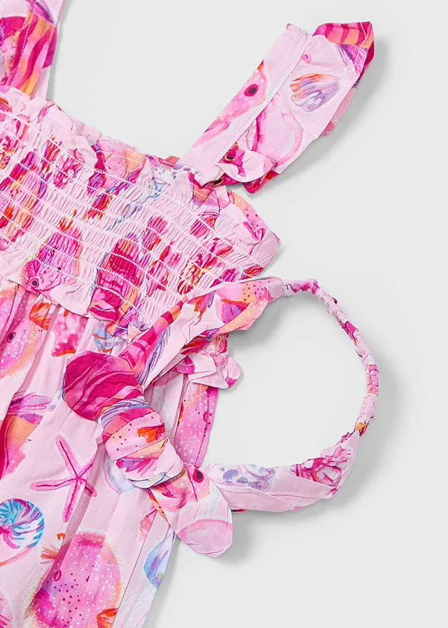 Vestido estampado Algodón