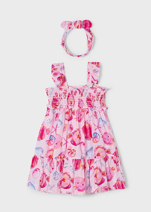 Vestido estampado Algodón