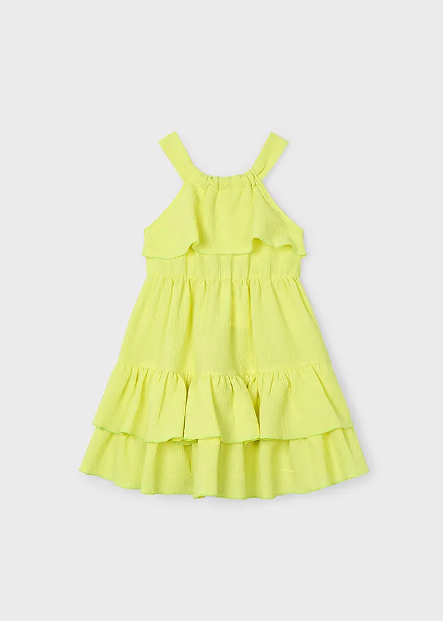 Vestido volantes