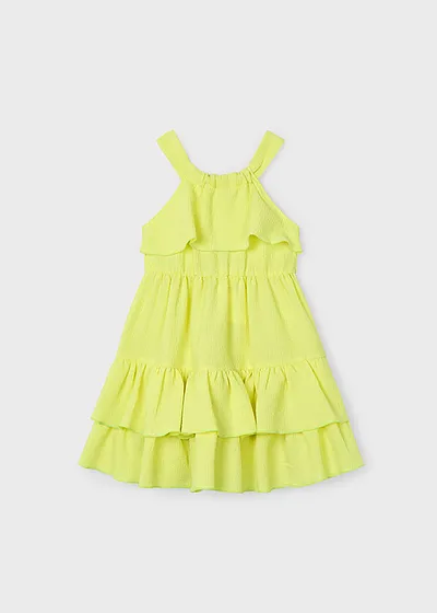 Vestido volantes