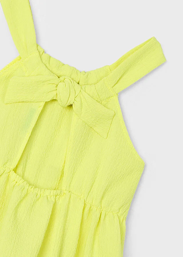 Vestido volantes