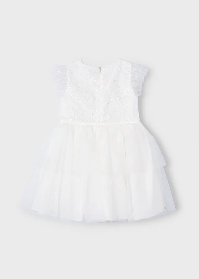 Vestido tul lentejuelas
