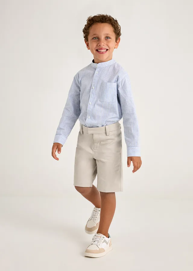 Bermuda slim de vestir