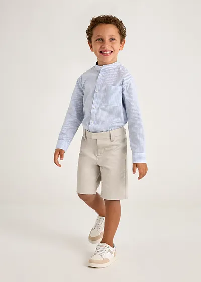 Bermuda slim de vestir