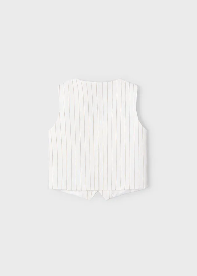 Chaleco lino de vestir