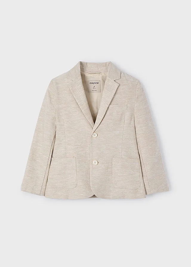 Chaqueta lino de vestir