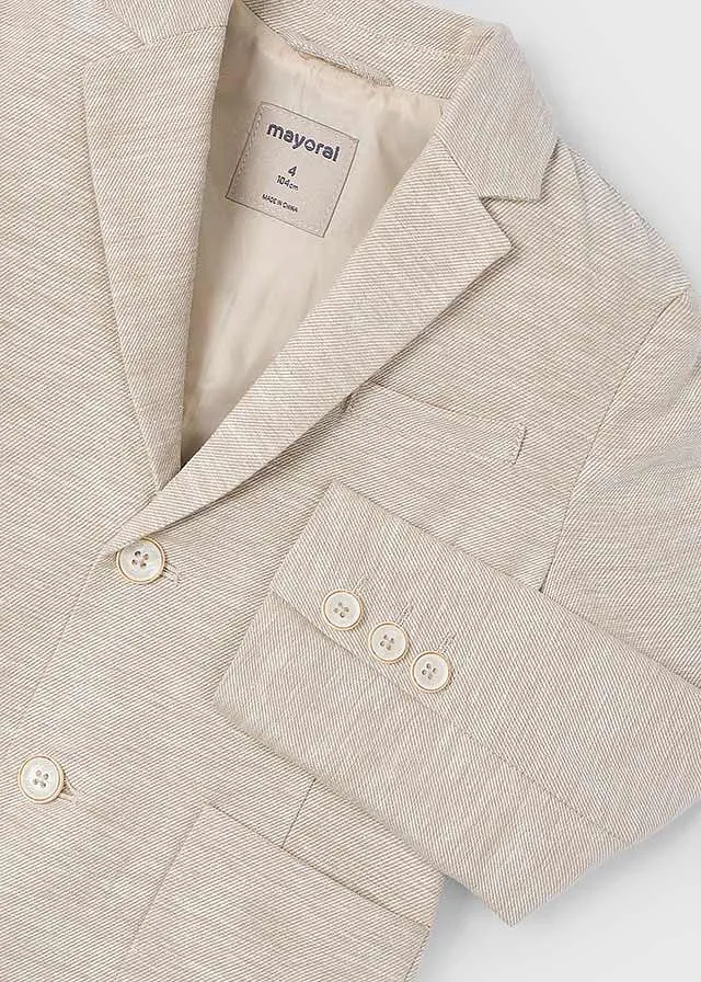 Chaqueta lino de vestir