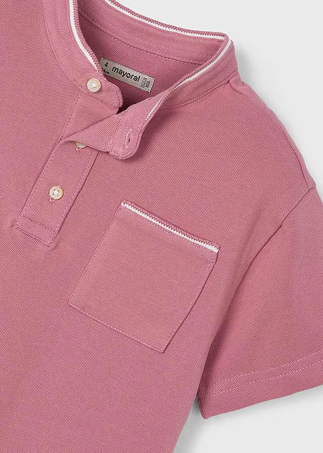 Chemise m/c cuello mao