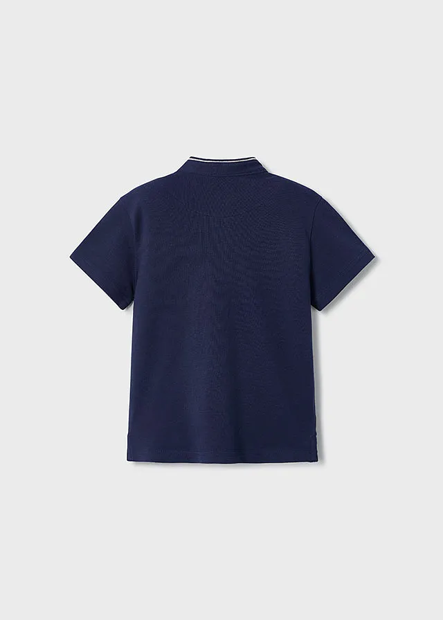 Chemise m/c cuello mao