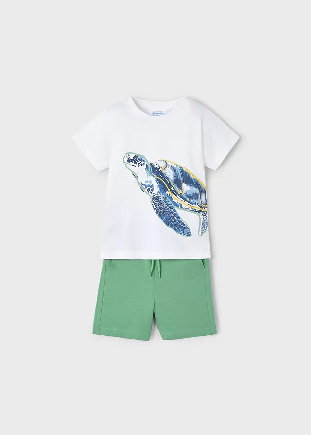 Conjunto Bermuda "turtle"