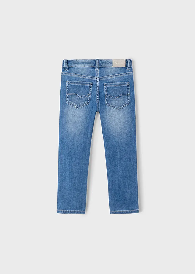 Denim slim fit básico