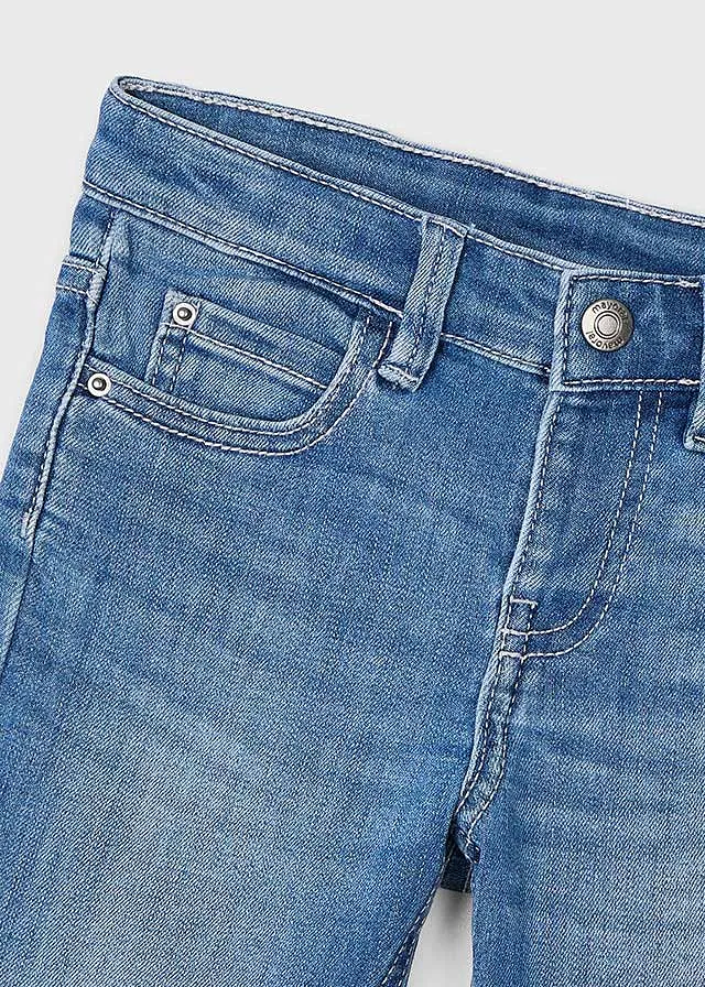 Denim slim fit básico