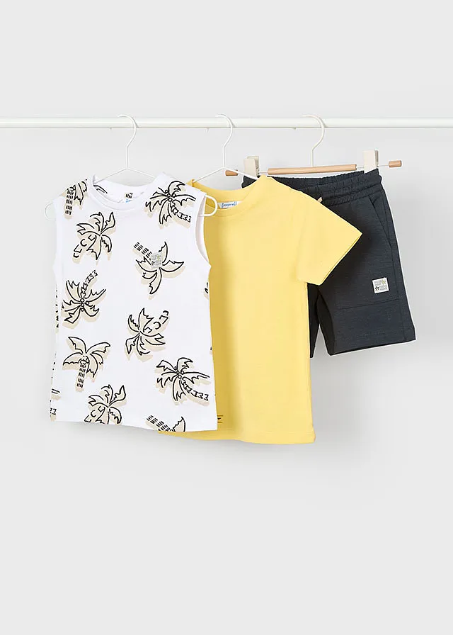 Conjunto Bermuda m/c tirantes