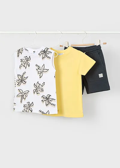 Conjunto Bermuda m/c tirantes