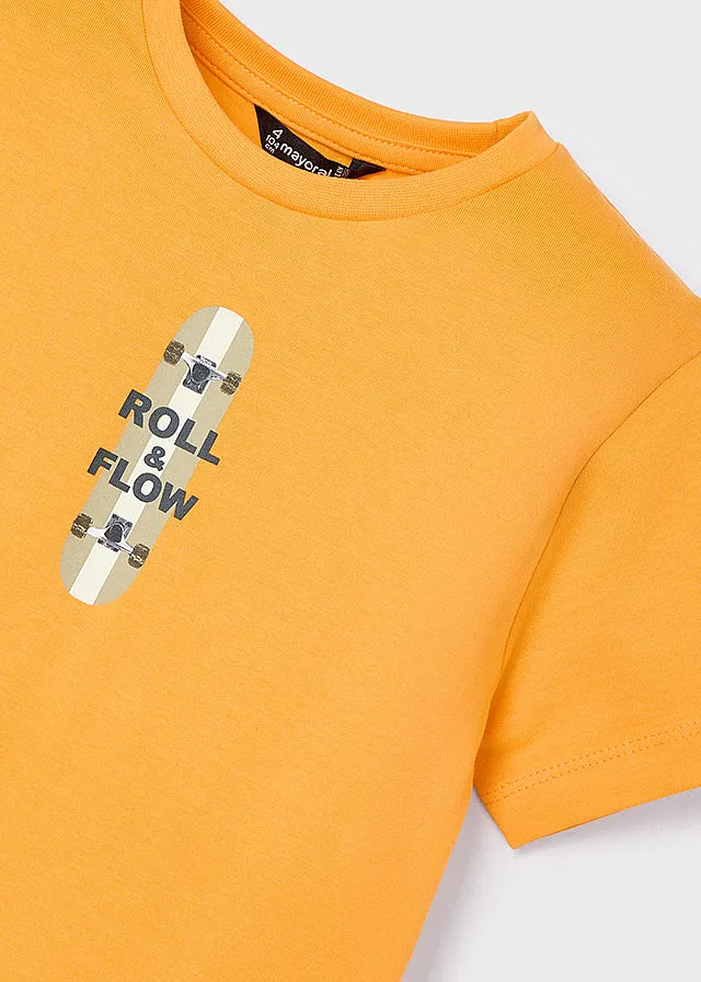 Franela m/c "roll and flow"