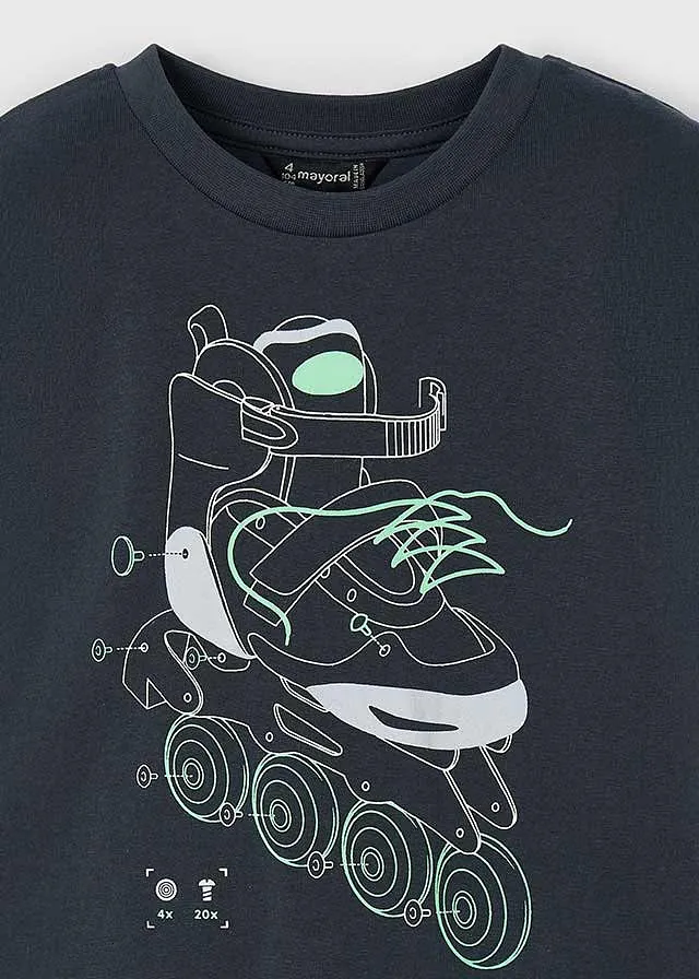 Franela m/c glow in the dark
