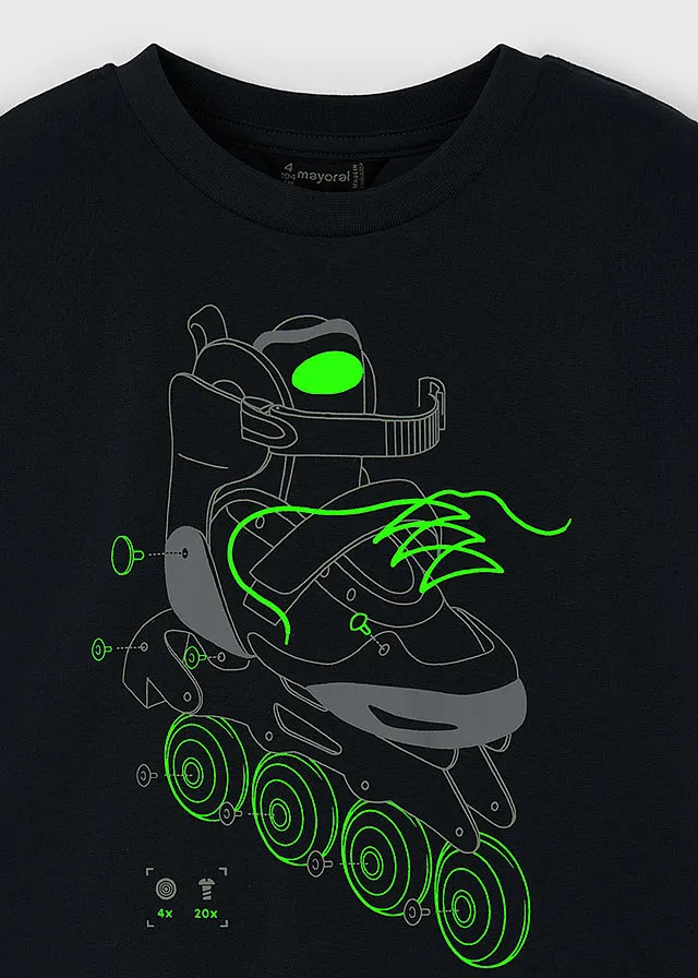 Franela m/c glow in the dark