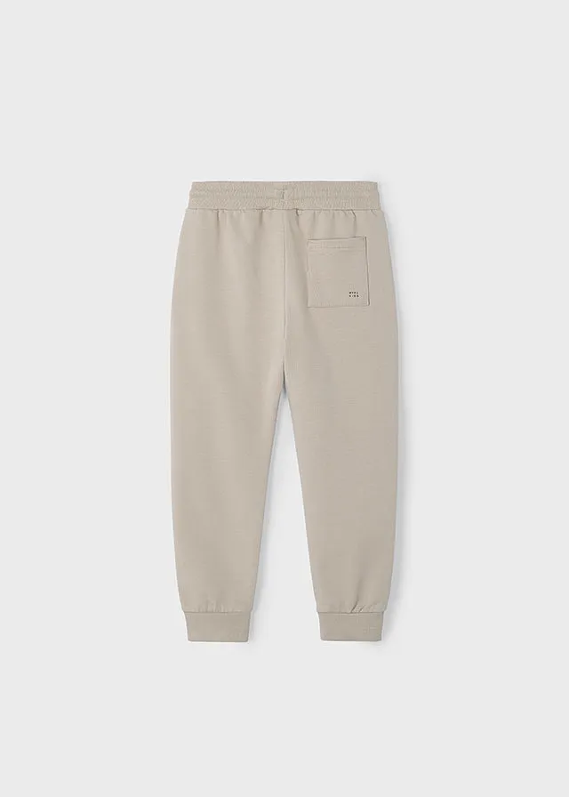Pantalón felpa básico puños