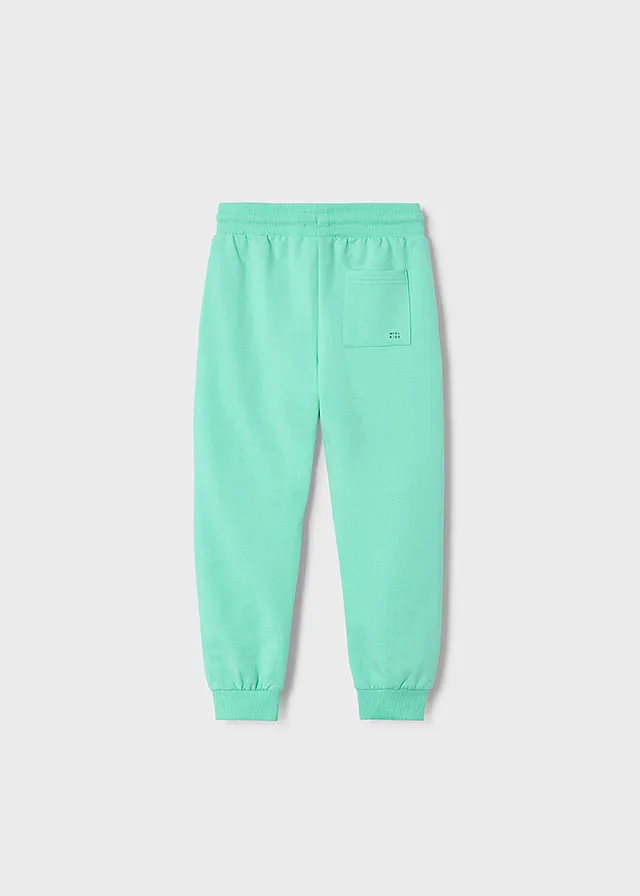 Pantalón felpa básico puños