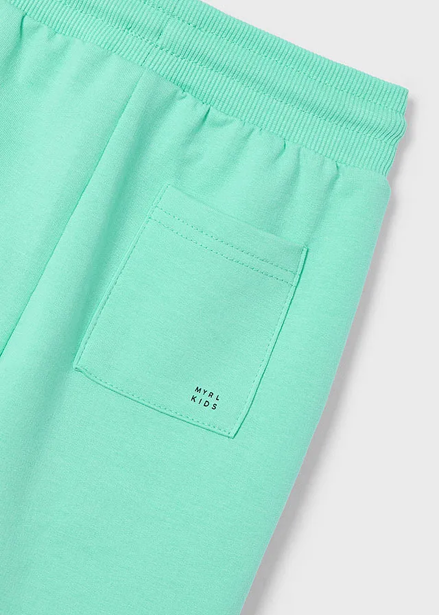 Pantalón felpa básico puños