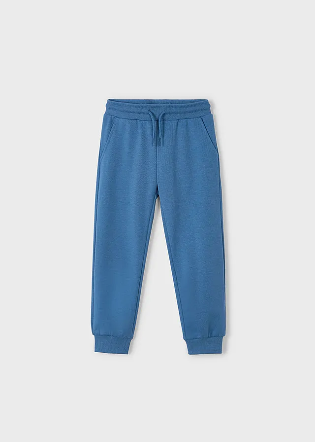 Pantalón felpa básico puños
