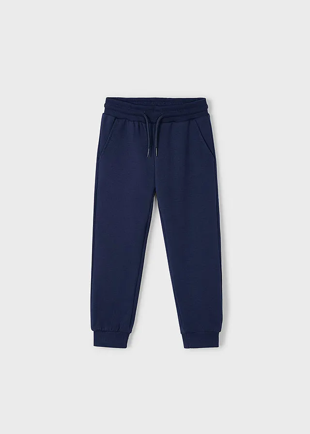 Pantalón felpa básico puños