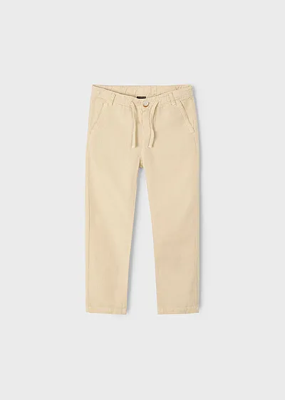 Pantalón lino cordón
