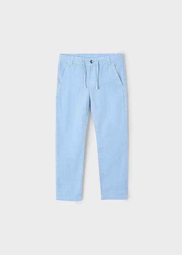 Pantalón lino cordón