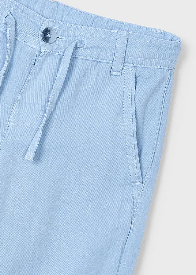 Pantalón lino cordón