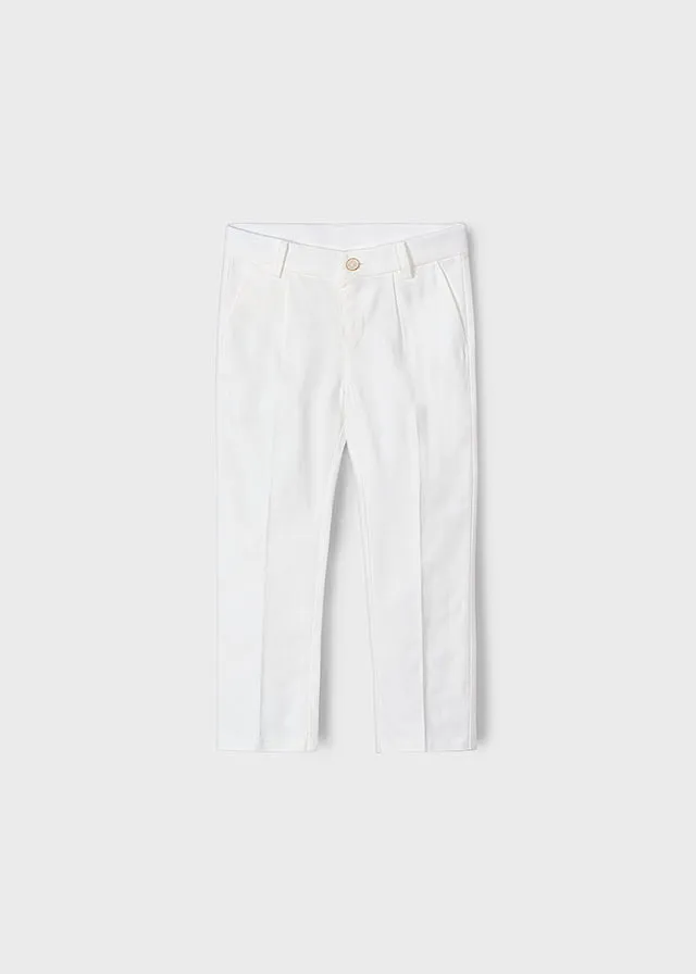 Pantalón lino de vestir